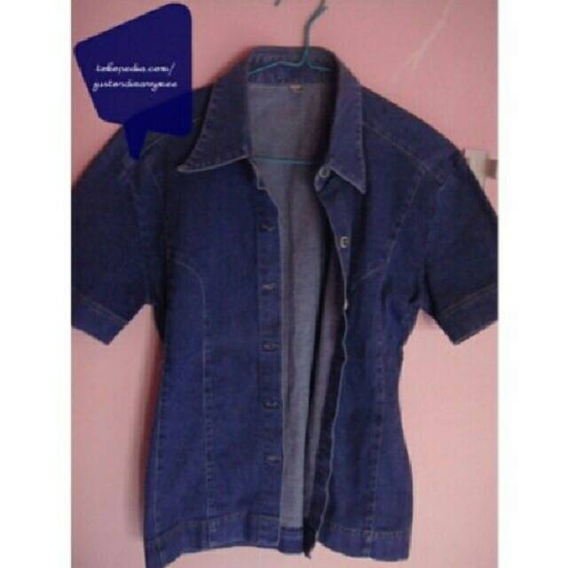 Kemeja Denim Dust