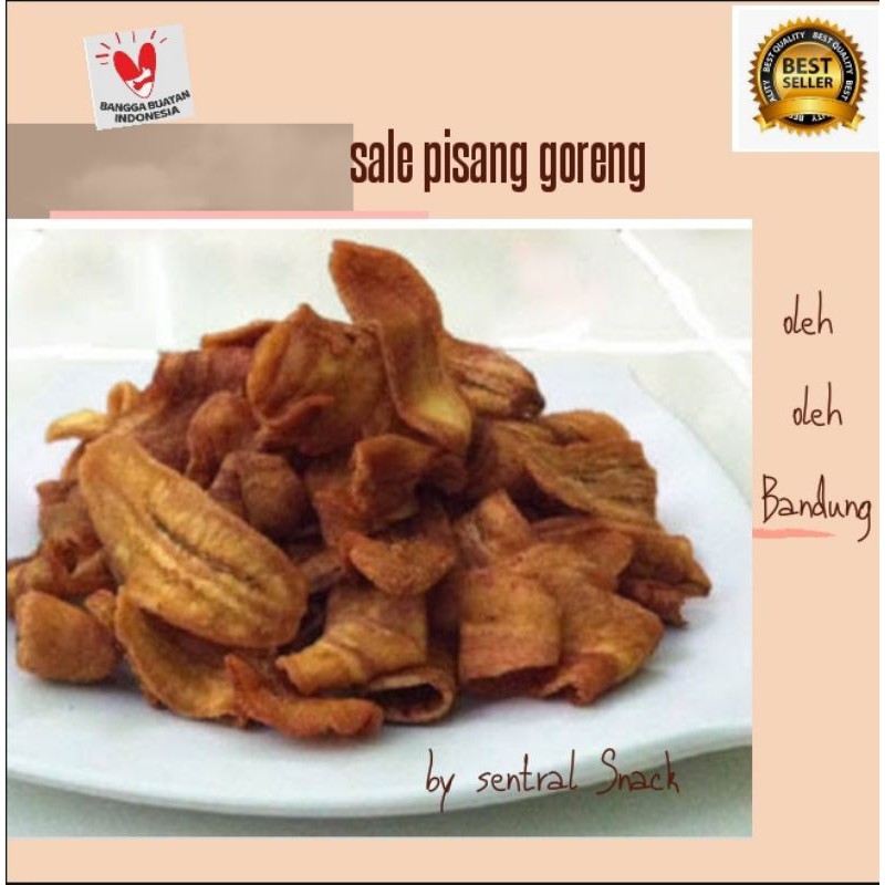 

Cemilan Sale pisang kering manis Bandung >>250 gramh oleh bandung cemilan enak murah berkualitas