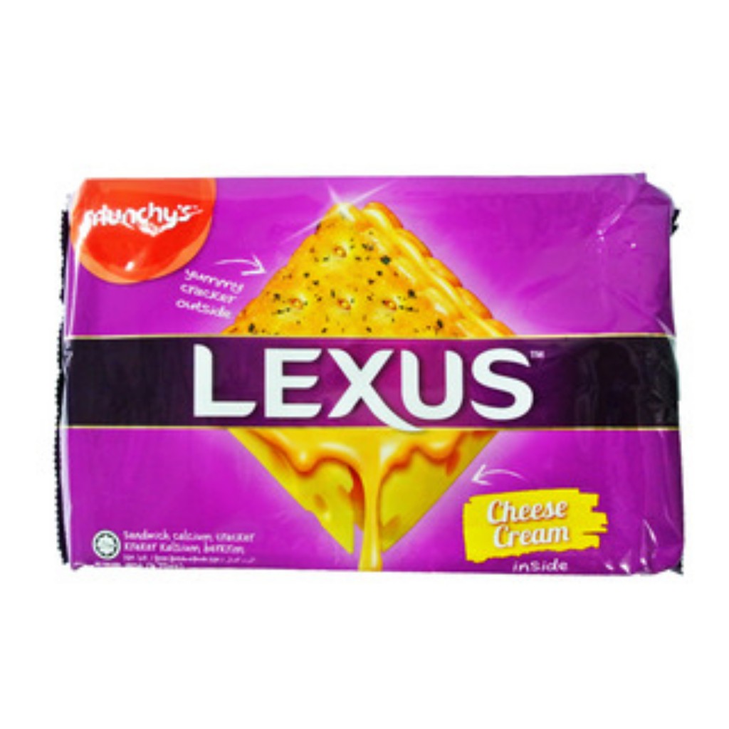 

Biskuit Sandwich- Munchy's Lexus Sandwich Crackers Cheese Cream