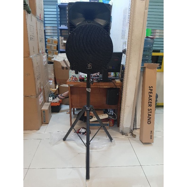 Speaker Karaoke Portable 3R M - BASS 15 Inch Bluetooth Karaoke Youtube