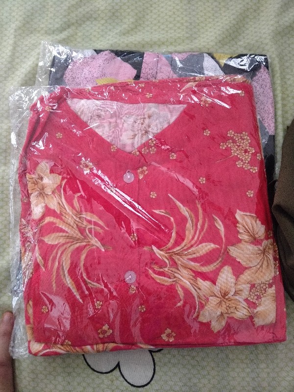 Baju Gamis Batik Wanita-gamis Syari-gamis Batik Jumbo-gamis Batik Kombinasi-gamis Katun-batik Modern