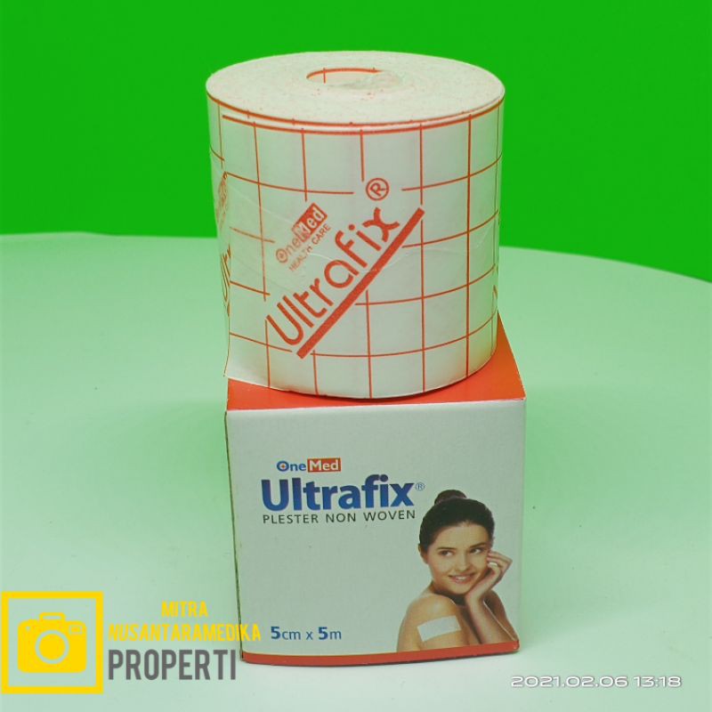 Ultrafix One med 5 x 5 plester  Non Woven