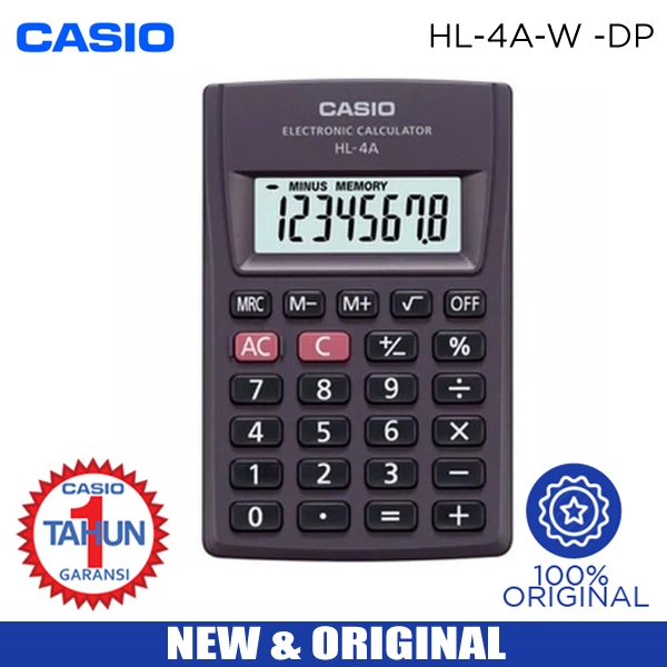 

KALKULATOR CASIO HL 4A