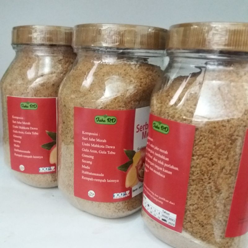 

Paket Serbuk Jahe Merah Super Plus Rd 1 Paket Isi 3 Botol Menghangatkan Badan Dan Mengatasi Perut