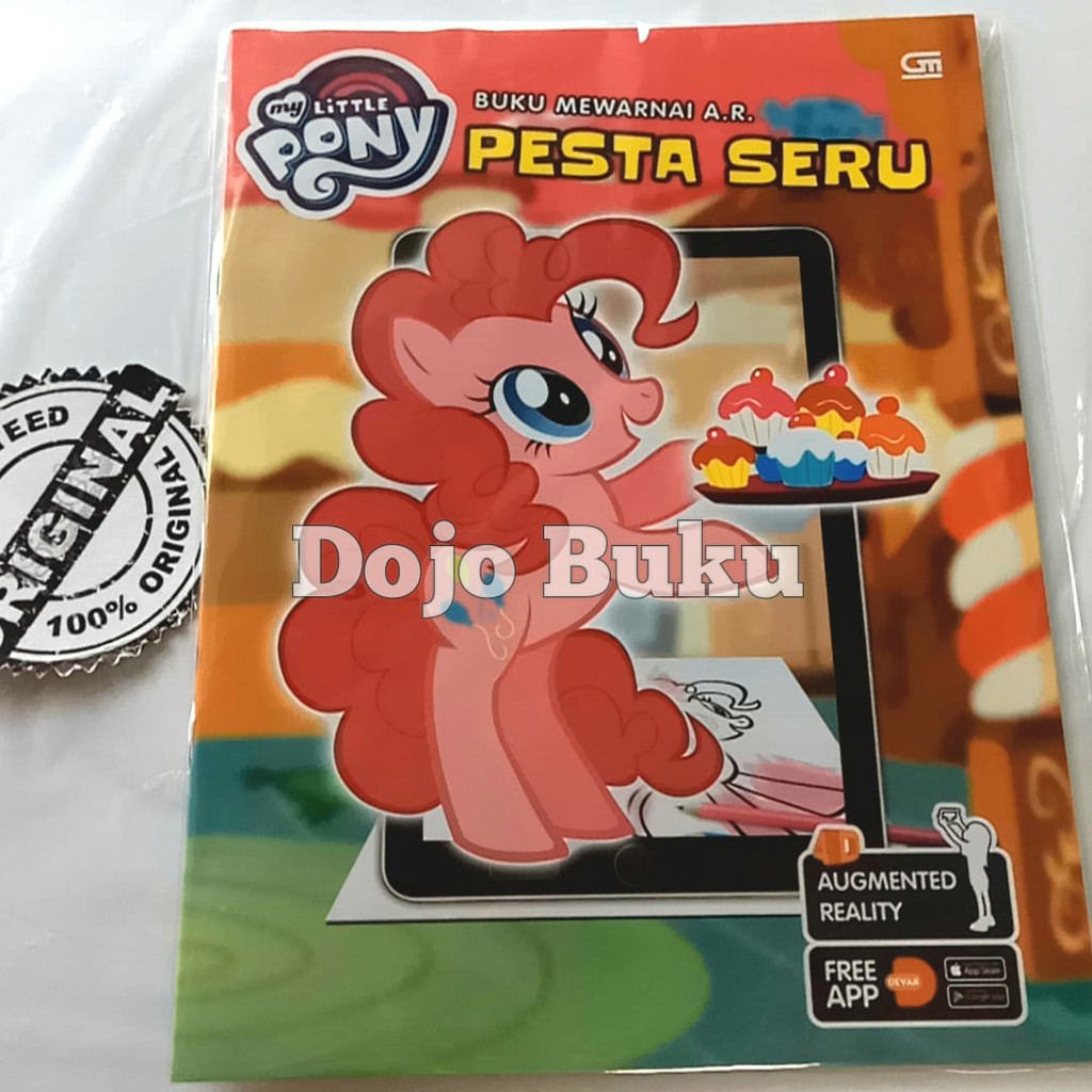 My Little Pony : Buku Mewarnai - Pesta Seru Oleh Hasbro