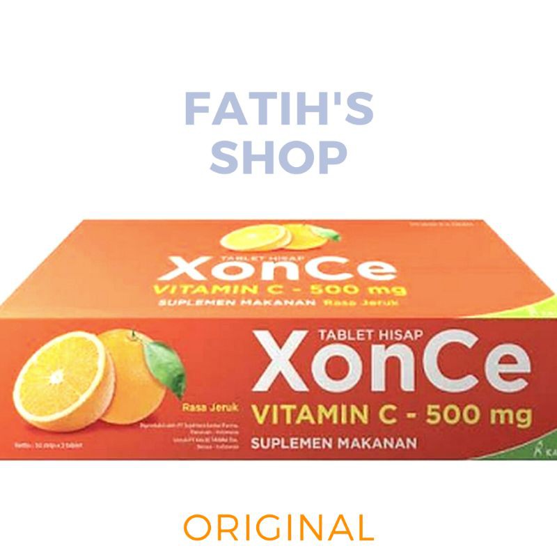Xonce vitamin C 500mg 1 box isi 100
