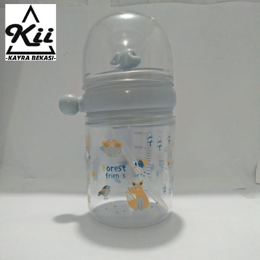 Botol Minum Ikan Paus 250ml - Botol Dolphin - Botol Minum Air Mancur