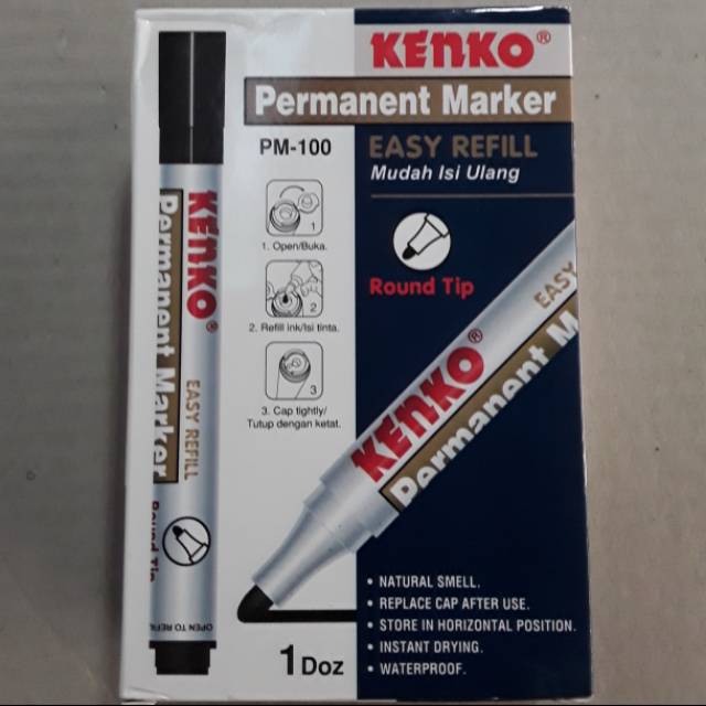 

Spidol Permanen Kenko MP-100