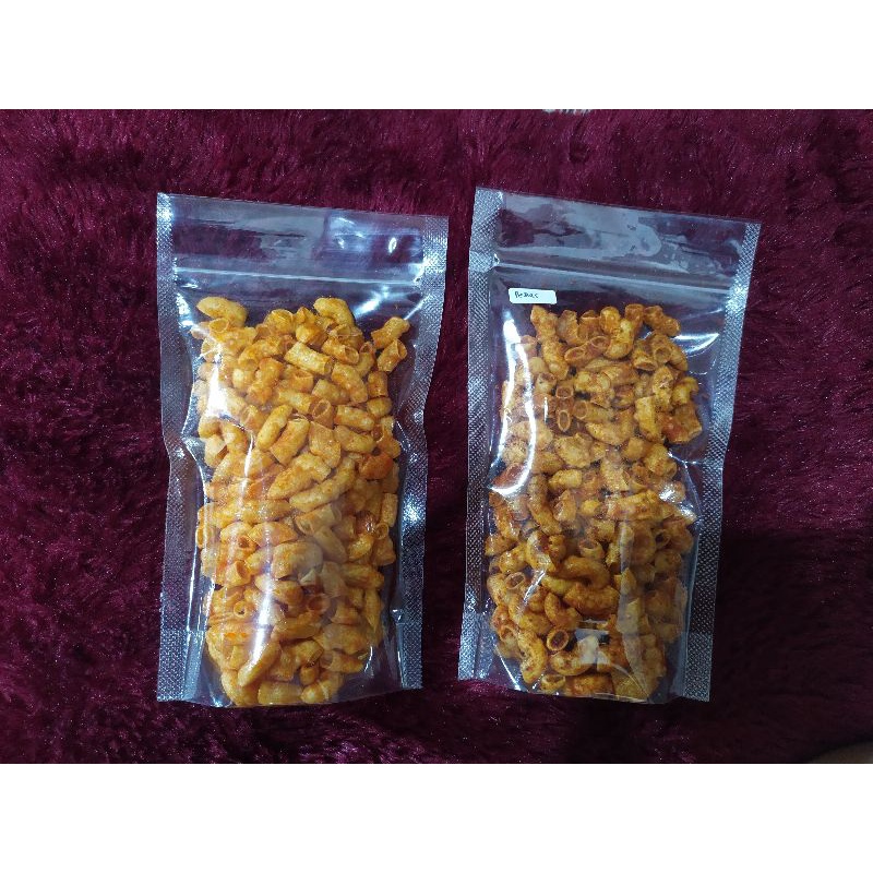 

( PROMO) Makaroni pedas spesial termurah isi 50gram.