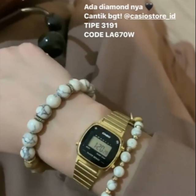 New Casio Tipe 3191 Code La670w Ori Indonesia