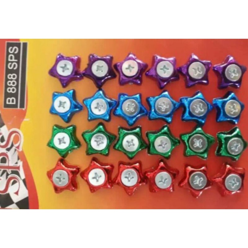 Baut 10 variasi motor/baut plat motor