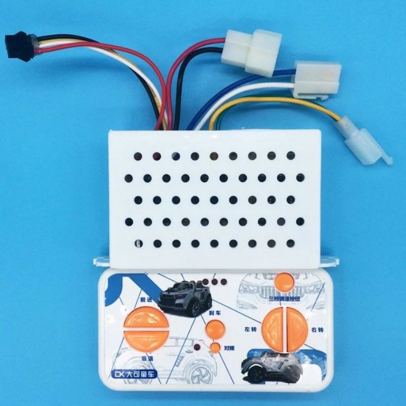 Receiver Set Remot Bluetooth 12V Putih Mobil Mainan Aki Anak Pliko PMB