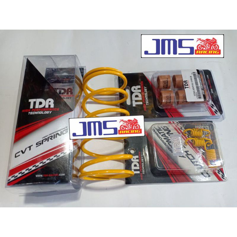 paket per cvt tdr racing plus per ganda 1500 rpm dan roller xeon gt 125