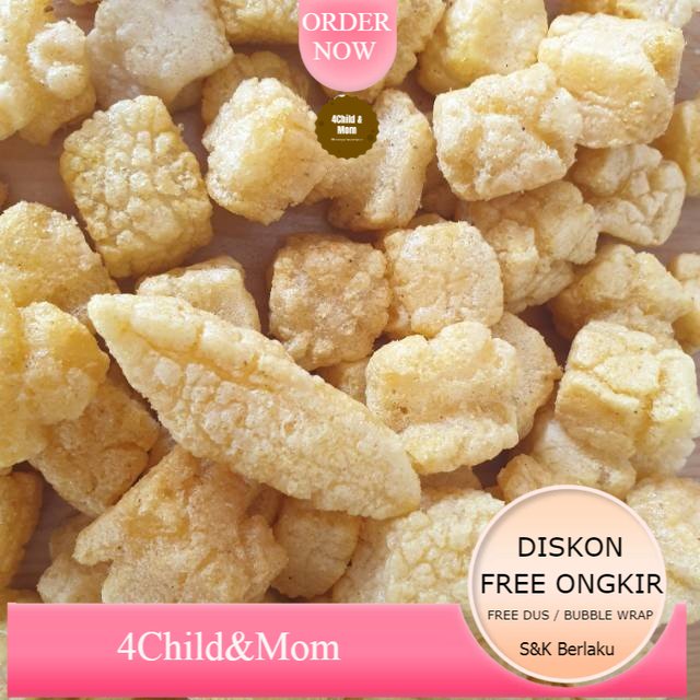 

Kerupuk Rambak Krupuk Dadu Snack Cemilan Makanan Ringan 200gr