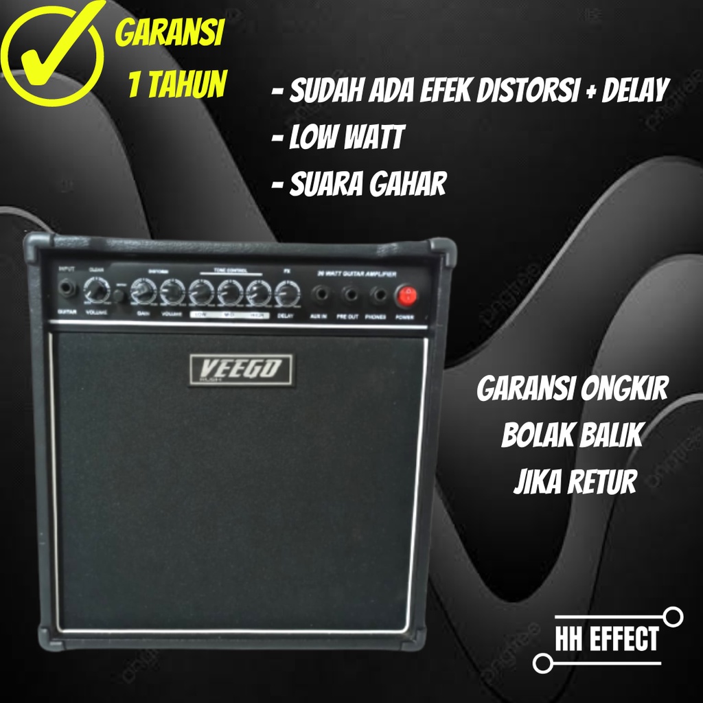 Amplifier Gitar Veego Rush Combo 8" (Harry Veego Signature Amplifier)