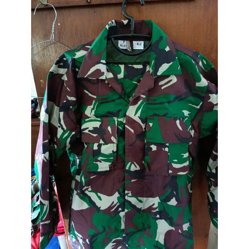 baju pdl Sritex TNI produksi spek bahan jatah 888