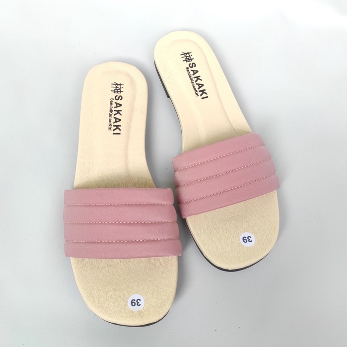 Sandal Tali belakang Tiktok!!! Sendal Tali Model let Japit UK344