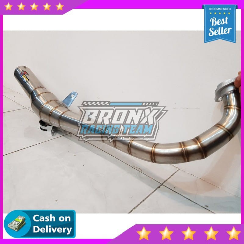 Knalpot KING Model Kolong KING THAILAND Garing BAHAN FULL STAINLESS