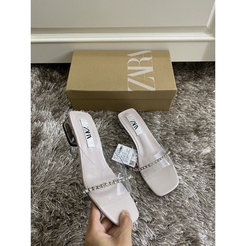 Sandal Zara Heels 5cm WS579 Free Box