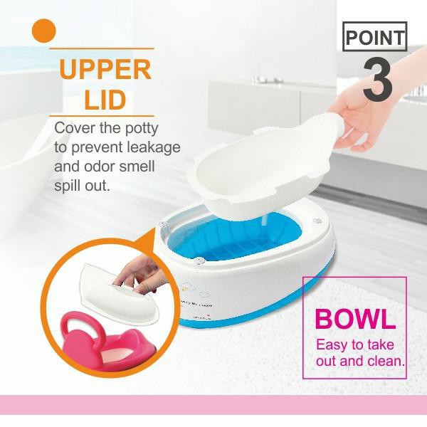 Puku Baby Potty (5in1)10month-2year 17403 Pispot Anak Multifungsi