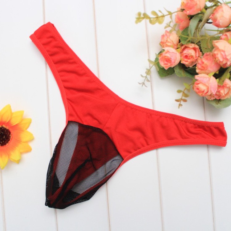 Celana Dalam Pria segitiga Transparan G String Celana y035