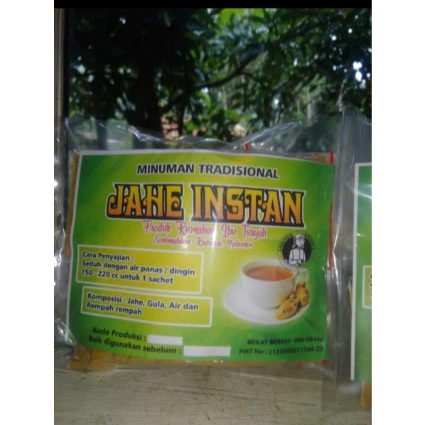 

Wedang Jahe Instan | Minuman Tradisional | Produk Lokal Alami | isi 10 pcs|