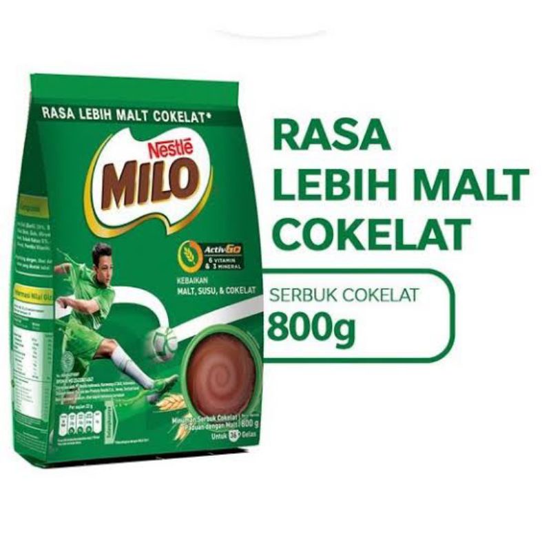 

BSM | TERMURAH Susu Milo Actigen E Rasa Lebih Malt 800gr | Sayur online