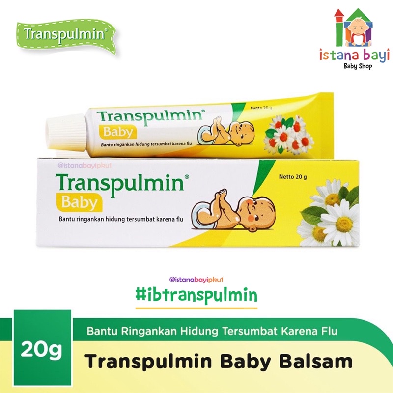 Transpulmin Balsem Baby - Balsem bayi/Flu bayi