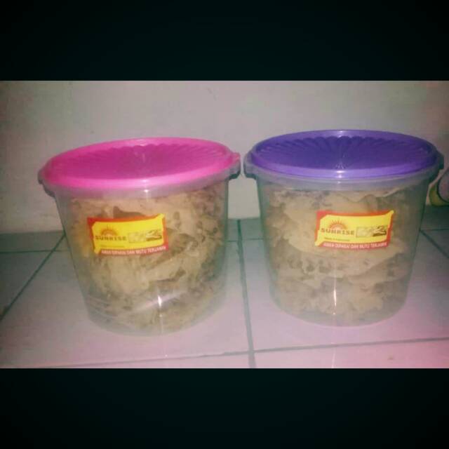 

Peyek kacang toples 5 liter