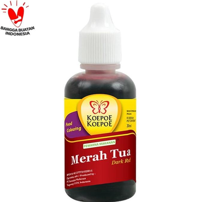 

PEWARNA MERAH TUA (30ml)