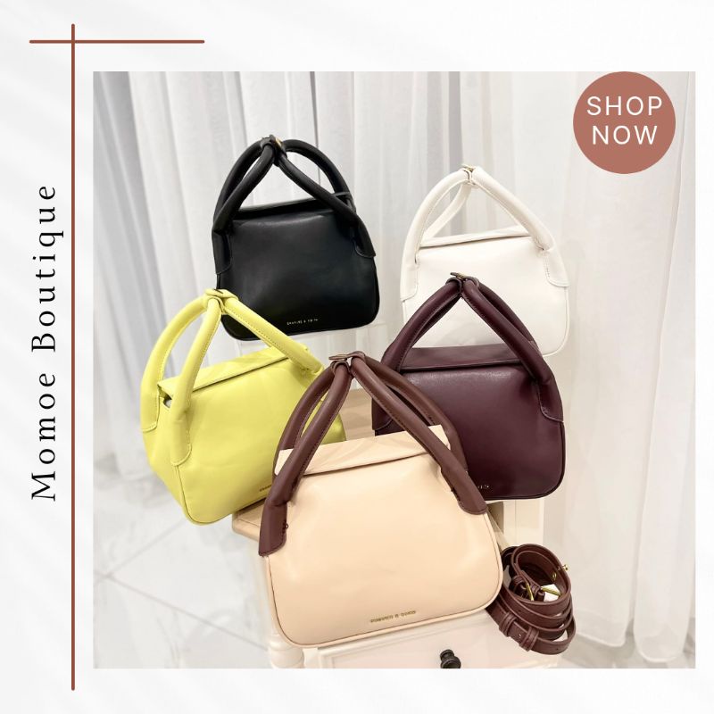 C1459 Tas Selempang CK Slouchy Evelyn Padded Double Handle Bag