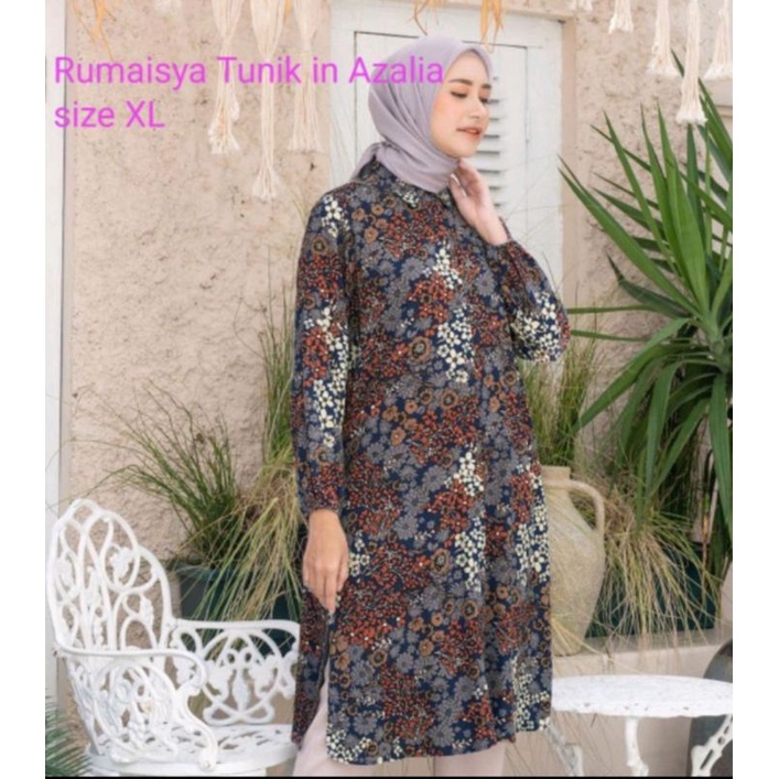 RUMAISYA TUNIK HEAVEN LIGHTS SIZE XL