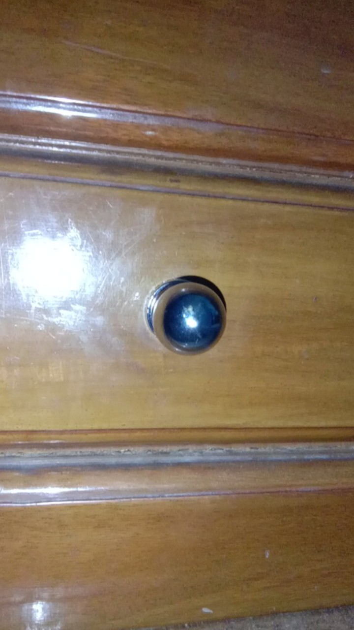 Handle Knob Tarikan Pentol Bulat Bola Chrome Kilat Murah Lemari Laci