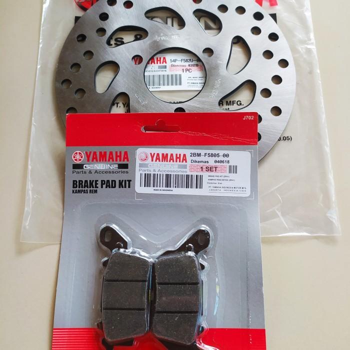 Piringan Cakram Depan+Kampas Rem Mio M3/Mio Z/Mio Soul Gt 125/Soul 125