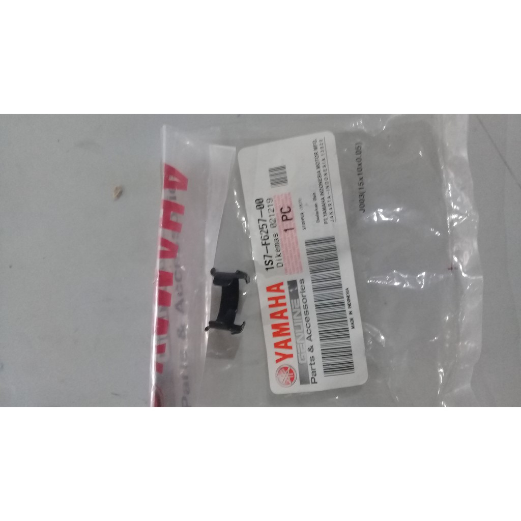KLEMAN DALAM JALU STANG ORIGINAL YAMAHA R15 V2, JUP MX ,NMAX/ STOPPER 1S7-F6257-00