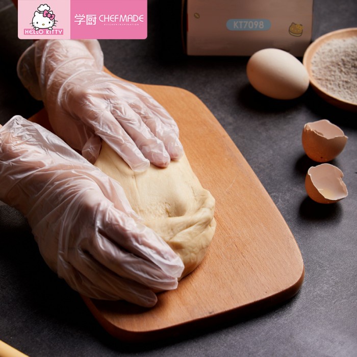 chefmade kitty KT7098 PVC glove / sarung tangan disposable food grade