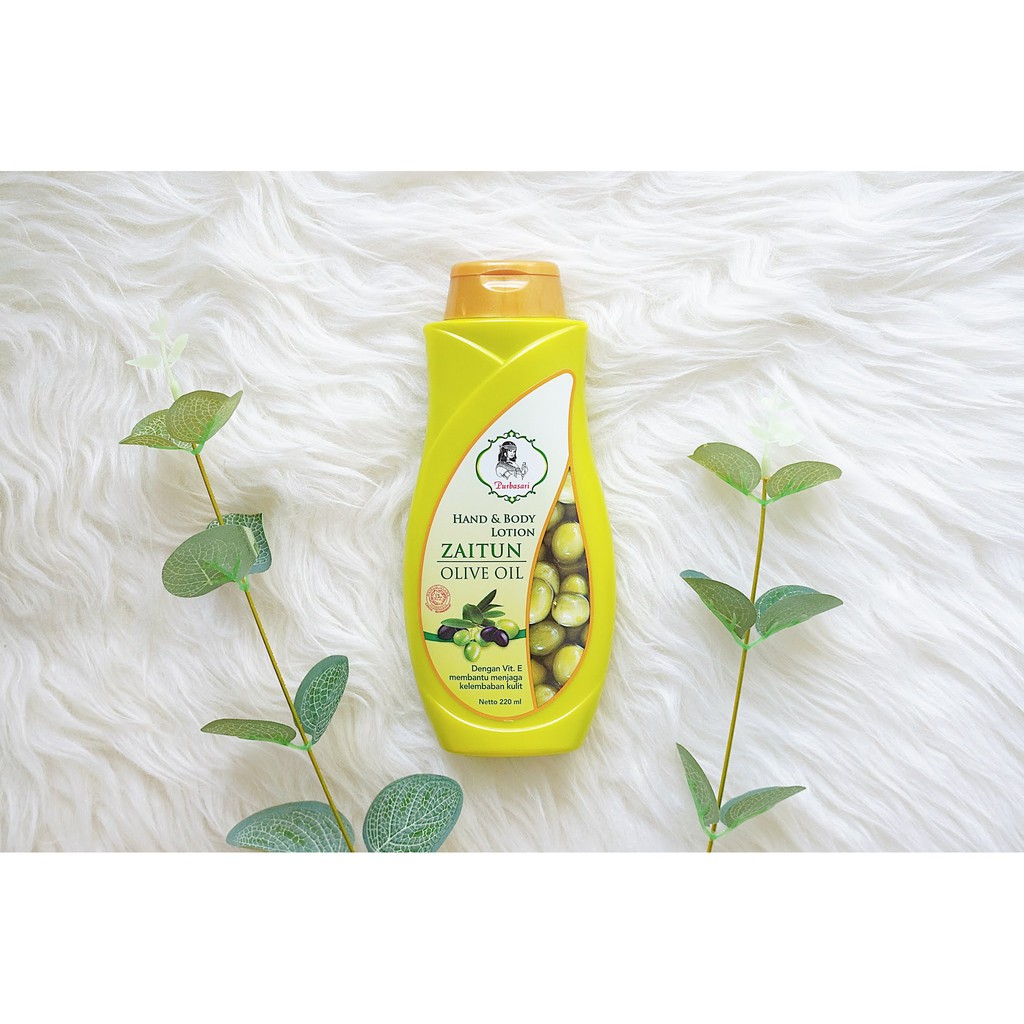 (BESAR) PURBASARI HAND BODY LOTION ZAITUN OLIVE 220 ML