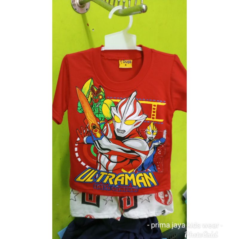 new setelan anak laki laki motif ultraman terbaru jnsn104/set anak cowok ultraman viral/baju ultrama