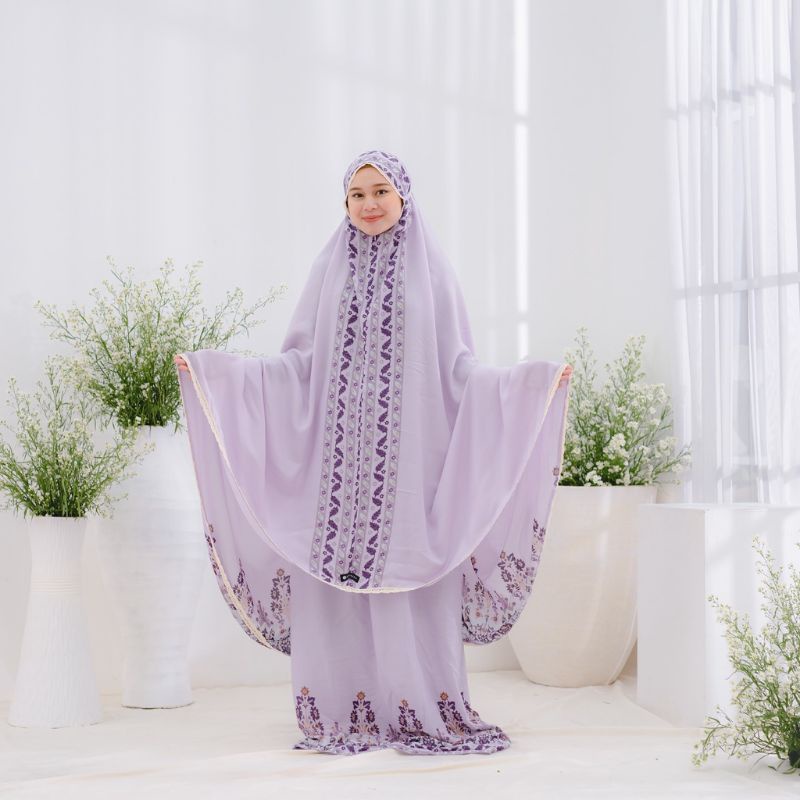 MUKENA ZIANISA BORDER AMSHIRA SERIES ALLSIZE