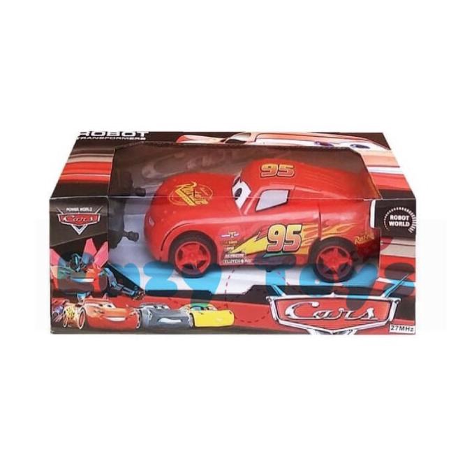 RC ROBOT TRANSFORMER THE CARS MCQUEEN ,REMOTE CONTROL TRANSFORM MURAH