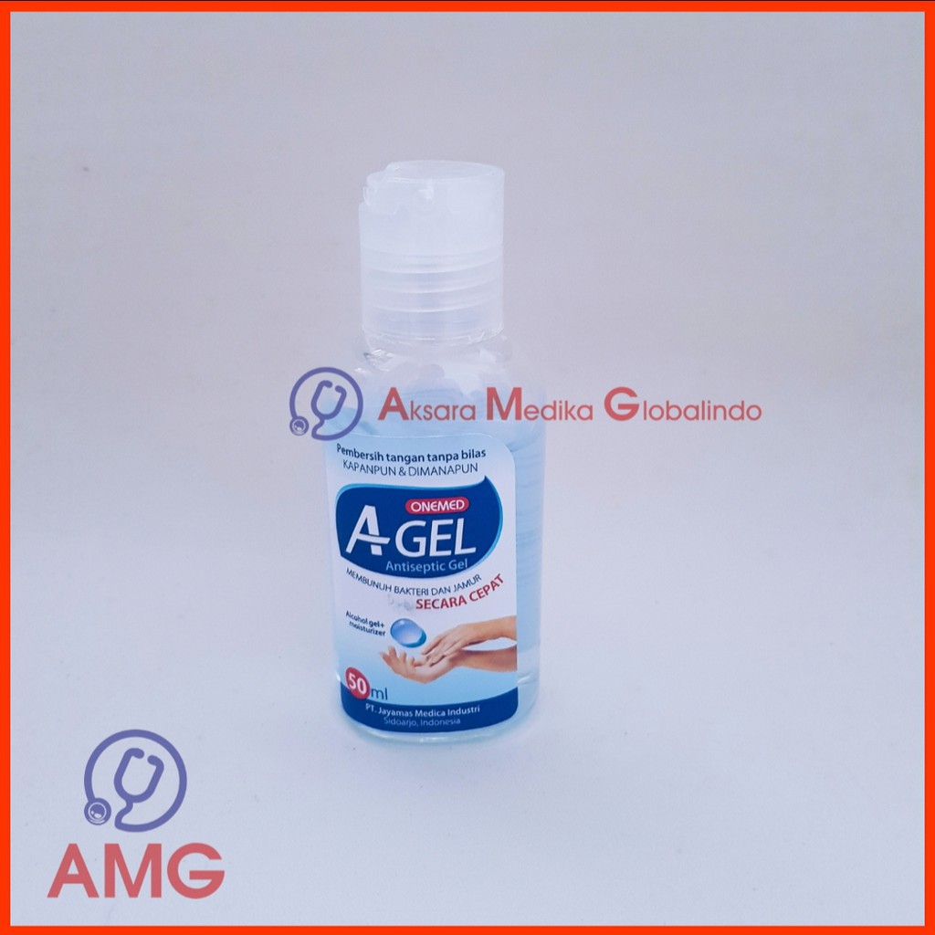 HANDSANITIZER A GEL 50ml Antiseptik Aseptic Gel Hand Sanitizer #AMG