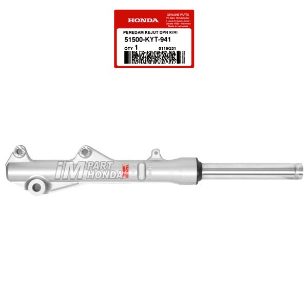 51500-KYT-941 Shock Depan Kiri Scoopy Karbu Silver