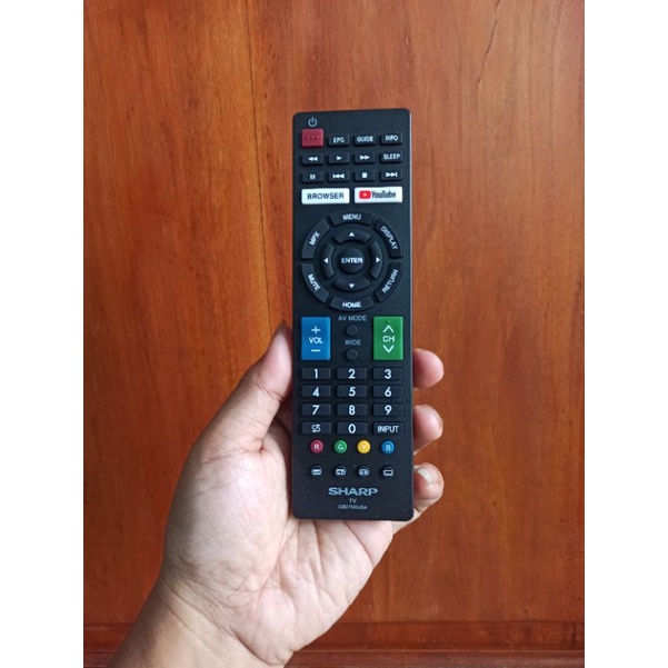 Remot LED TV sharp Aquos Easy Smart GB275WJSA Original