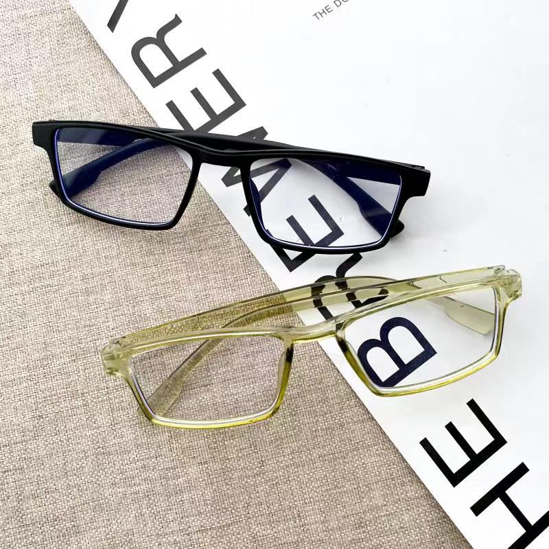 Rowling(ka-51)Kacamata Lensa&amp;Frame/New Fashion Blue Light Blocking Reder/Kacamata Kotak Wanita Import