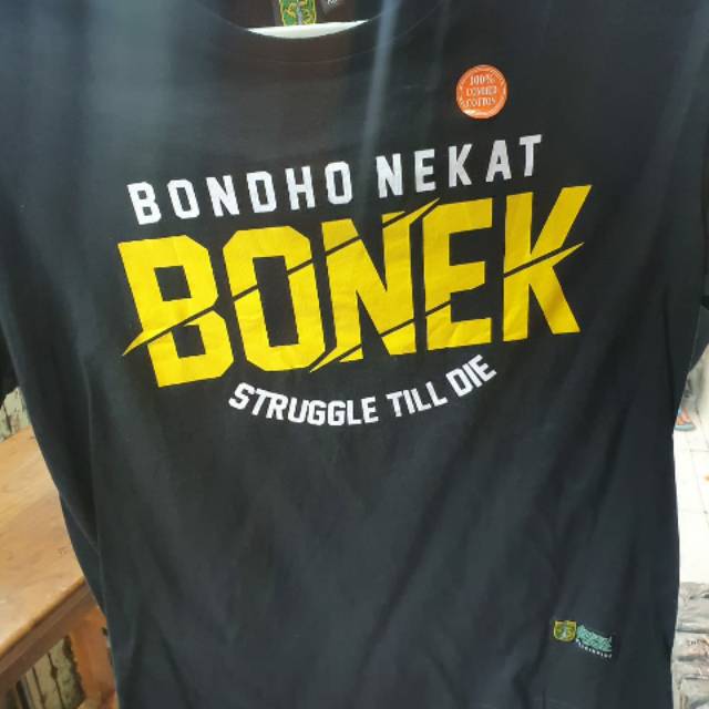 KAOS TSHIRT BONDHO NEKAT BONEK