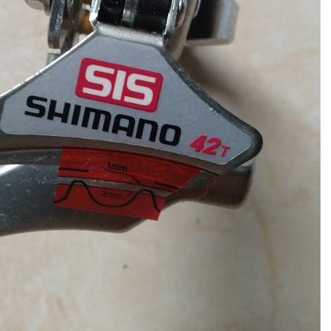 ✽ Fd Shimano sis 42t operan depan 3 speed ❁