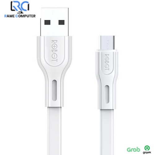 robot 1m rdm 100s data cable micro 2a white