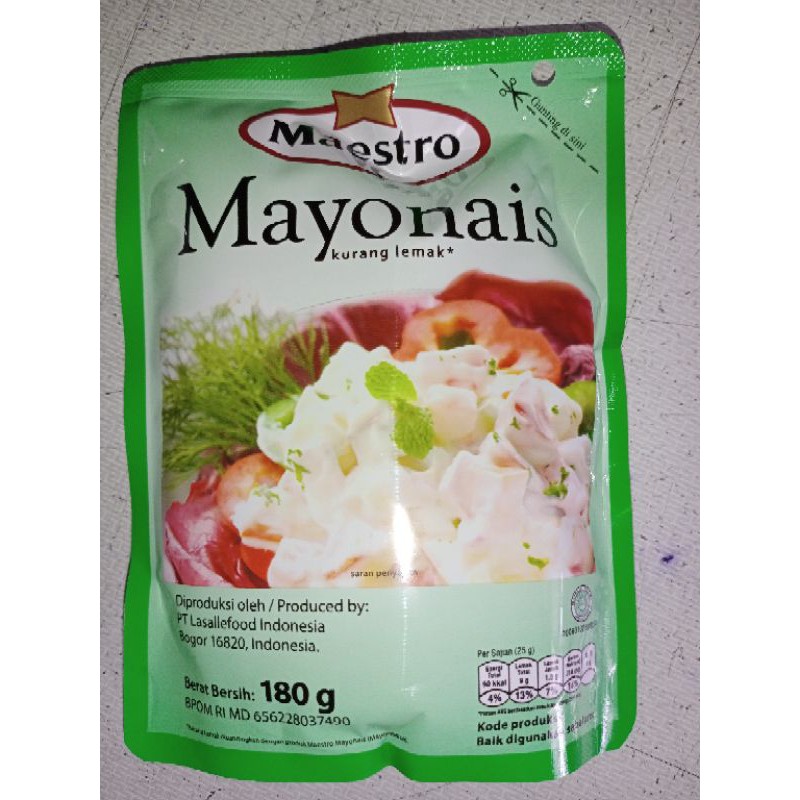

Maestro mayonaise traveling