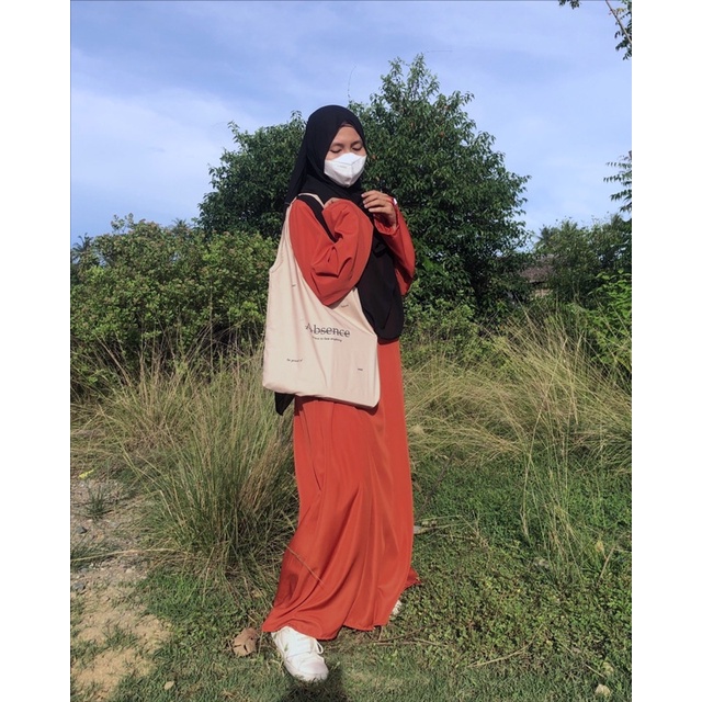 Basic abaya zakiyyah Brick