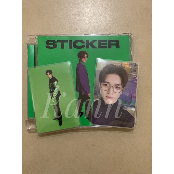 Jewel Case Sticker Cover Yuta PC Taeyong Johnny